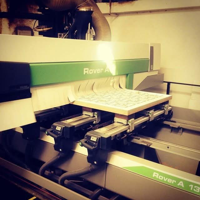 CNC Biesse Rover — fábrica Donizete